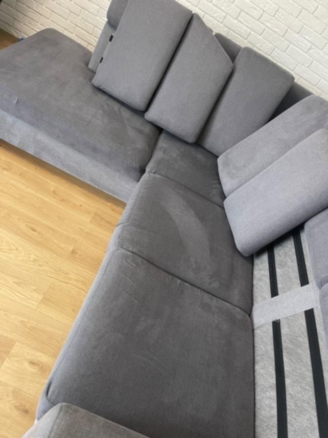 Czysta kanapa po praniu – efekt końcowy